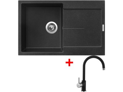Sinks ULTIMA 790 Granblack + Vitalia GR