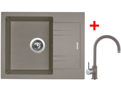 Sinks LINEA 600 Truffle + Vitalia GR