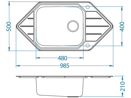 Alveus Praktik 130 sat