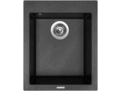 41082 4 granitovy drez sinks cube 410 metalblack