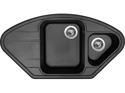 Granitový dřez Sinks LOTUS 960.1 Metalblack + Čistící pasta Sinks na dřezy