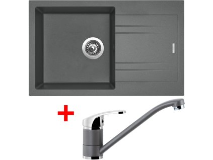 43161 1 set sinks linea 780 n titanium pronto gr