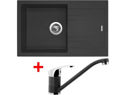43170 1 set sinks linea 780 n granblack pronto gr