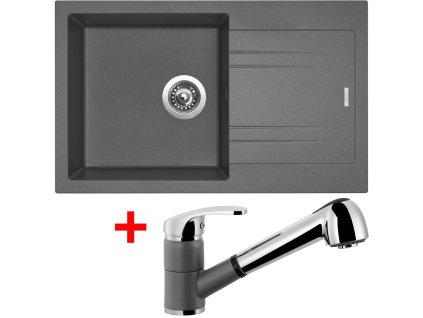 43221 1 set sinks linea 780 n titanium legenda s gr