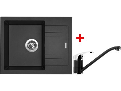 43257-1_set-sinks-linea-600-n-metalblack-pronto-gr