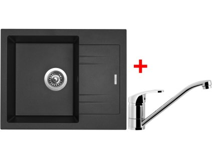 43299-1_set-sinks-linea-600-n-metalblack-pronto
