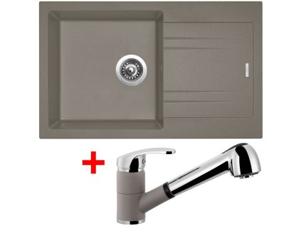 45696 1 set sinks linea 780 n truffle legenda s gr