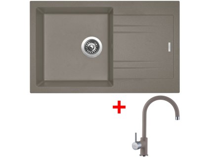 45699 1 set sinks linea 780 n truffle vitalia gr