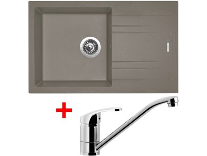45714 1 set sinks linea 780 n truffle pronto
