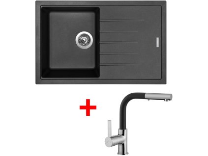49143 1 set sinks best 780 metalblack enigma s gr