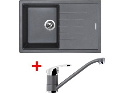 Set Sinks BEST 780 Titanium+PRONTO GR + Čistící pasta Sinks na dřezy