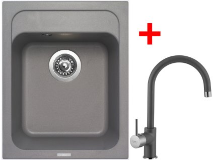 49884-1_set-sinks-classic-400-titanium-vitalia-gr