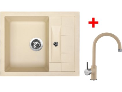 50007 1 set sinks crystal 615 sahara vitalia gr