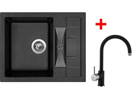 50013 1 set sinks crystal 615 granblack vitalia gr