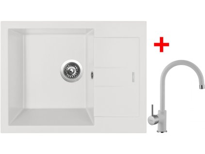 50223 1 set sinks amanda 650 milk vitalia gr