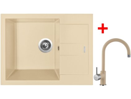 50226 1 set sinks amanda 650 sahara vitalia gr