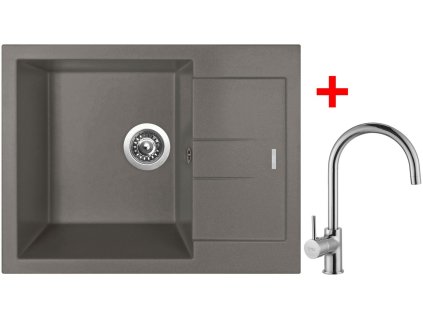 50265 1 set sinks amanda 650 truffle vitalia