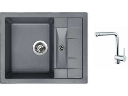 81945_granitovy-drez-sinks-crystal-615-titanium-drezova-baterie-sinks-mix-3-chro