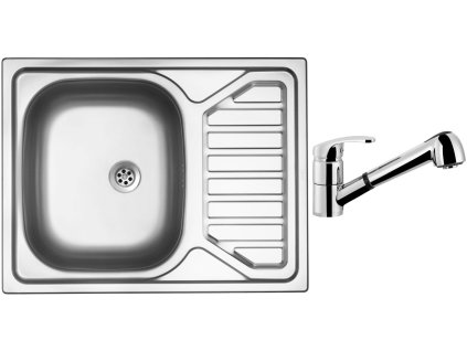 84237_nerezovy-drez-sinks-okio-650-m-0-6mm-matny-drezova-baterie-sinks-legenda-s