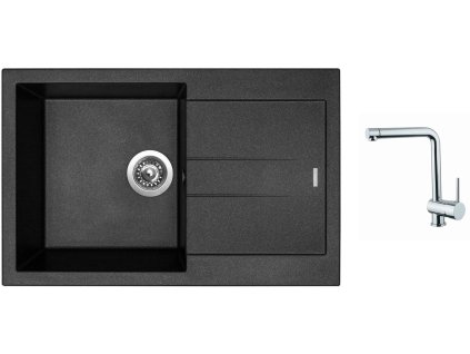 84765_granitovy-drez-sinks-amanda-780-metalblack-drezova-baterie-sinks-mix-3-chr