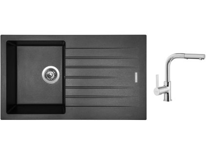 85176_granitovy-drez-sinks-perfecto-860-metalblack-drezova-baterie-sinks-enigma-