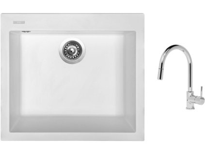 85323_granitovy-drez-sinks-cube-560-milk-drezova-baterie-sinks-mix-35-p-chrom