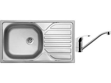 85563_nerezovy-drez-sinks-compact-760-m-0-5mm-matny-drezova-baterie-sinks-pronto