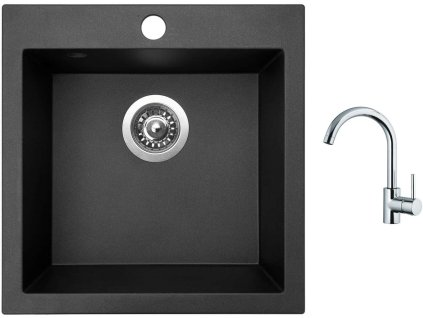 85809_granitovy-drez-sinks-viva-455-metalblack-drezova-baterie-sinks-mix-35-chro