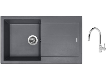 86565_granitovy-drez-sinks-amanda-860-titanium-drezova-baterie-sinks-mix-35-p-ch