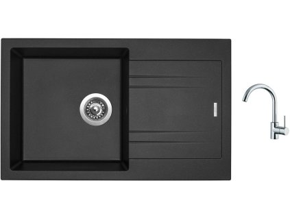 86706_granitovy-drez-sinks-linea-780-n-metalblack-drezova-baterie-sinks-mix-35-c