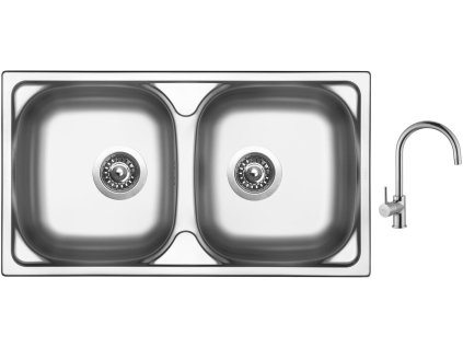 87516_nerezovy-drez-sinks-okio-780-duo-v-0-5mm-lesteny-drezova-baterie-sinks-vit