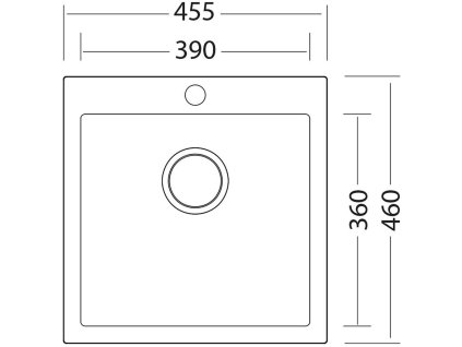 87987_granitovy-drez-sinks-viva-455-titanium-drezova-baterie-sinks-capri-4-s-tit