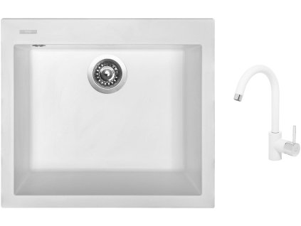 88149_granitovy-drez-sinks-cube-560-milk-drezova-baterie-sinks-mix-35-milk