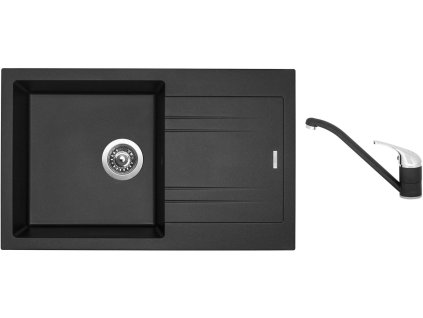 88245_granitovy-drez-sinks-linea-780-n-metalblack-drezova-baterie-sinks-capri-4-