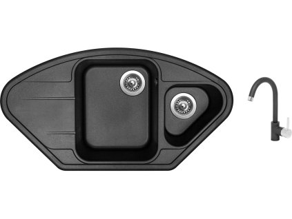 88311_granitovy-drez-sinks-lotus-960-1-metalblack-drezova-baterie-sinks-mix-35-m