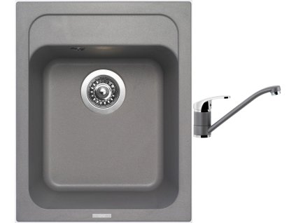 89376_granitovy-drez-sinks-classic-400-titanium-drezova-baterie-sinks-pronto-tit