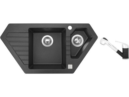 89430_granitovy-drez-sinks-bravo-850-1-granblack-drezova-baterie-sinks-capri-4-s