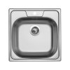 Nerezový dřez Sinks CLASSIC 480 V 0,5mm matný