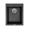 Granitový dřez Sinks CUBE 410 Metalblack