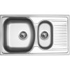 Nerezový dřez Sinks TWIN 780.1 V