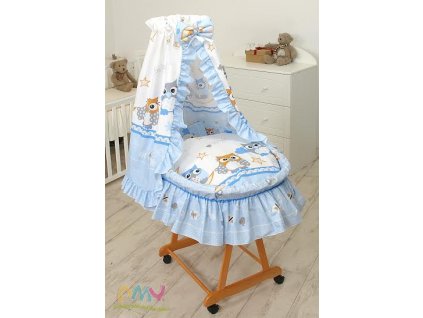 proutena-postylka-pro-miminko-sovy-modry