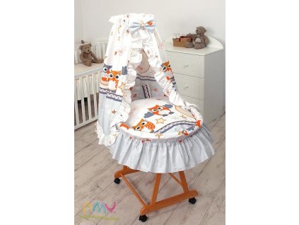 prouteny-kosik-pro-miminko-sede-sovy