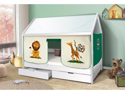 detska-domeckova-postel-bila-zoo