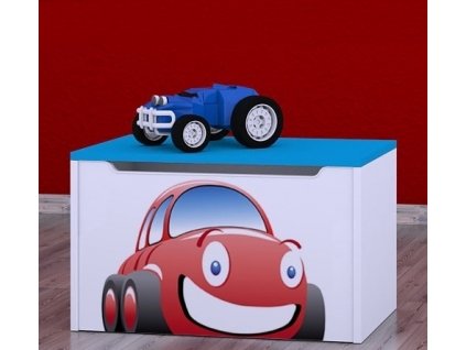 box na hračky knz červené auto (1)