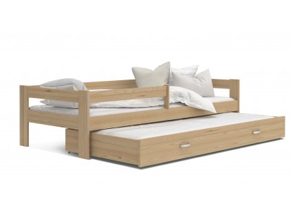 Dětská postel s přistýlkou Hery,HUGO borovice