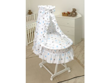 postylka-pro-miminko-hvezdy-modre-sede