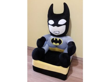 plyšové rozkládací křesílko batman 3