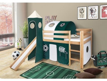 detska-postel-se-skluzavkou-prirodni-fotbal