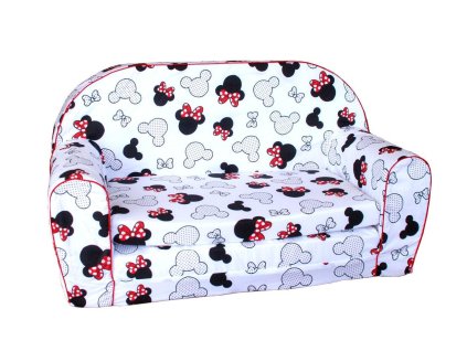 dětská molitanová sedačka minnie 2