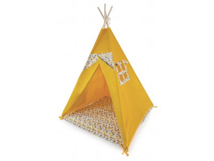 dětský stan teepee stan týpí hořticový vzor